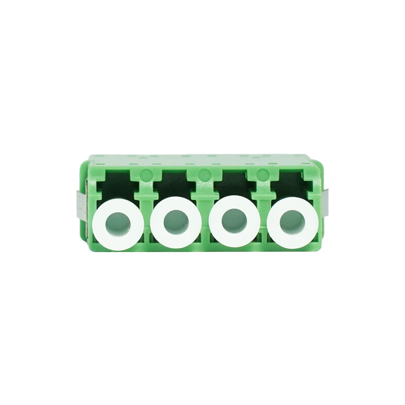 LC APC 四工 OS2单模 光纤适配器