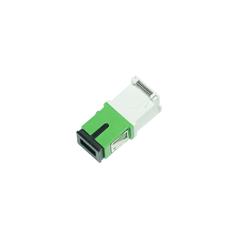 SC APC 单工 OS2单模 翻盖款 光纤适配器