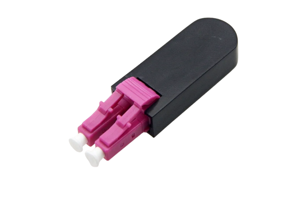 LC/UPC 双工PVC 多模光纤环回环器
