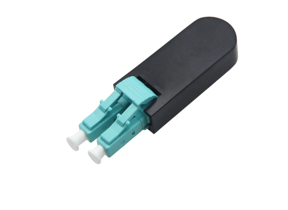 LC/UPC 双工PVC 多模光纤环回环器
