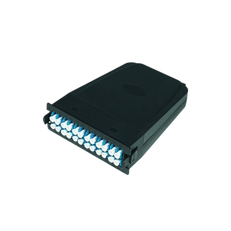 MPO/MTP®-LC配线盒，OS2单模，A极性，24芯，MPO/MTP®-24 (公) 转12xLC双工