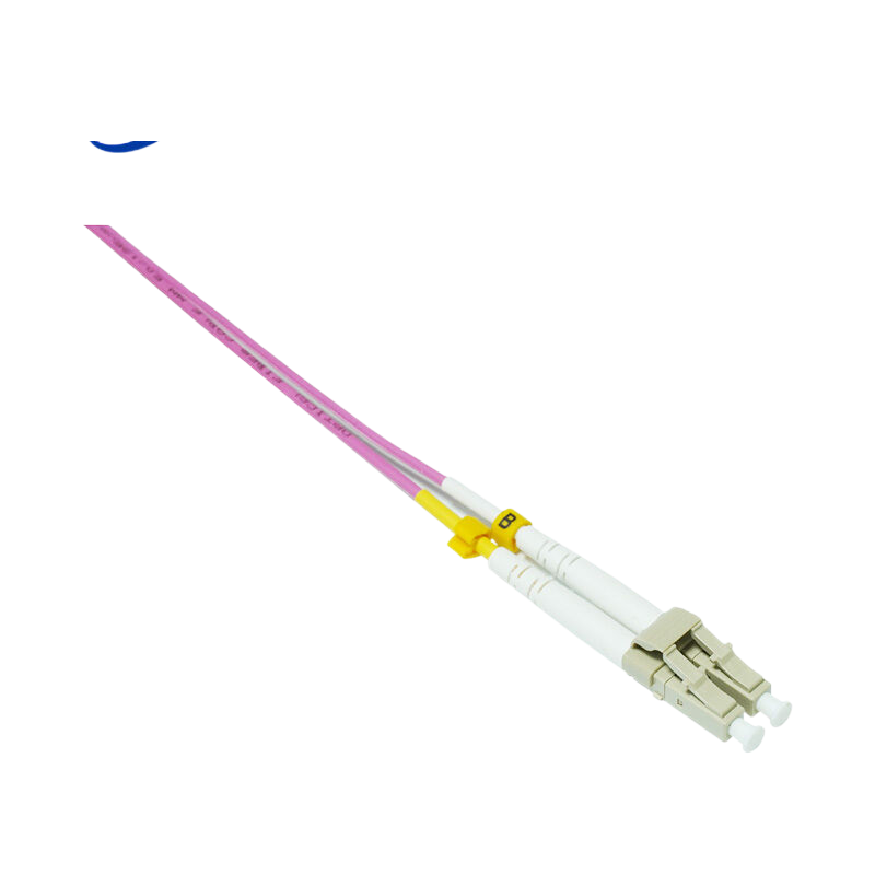 OM4 LC-LC UPC双工LSZH 2.0mm光纤跳线, 3m