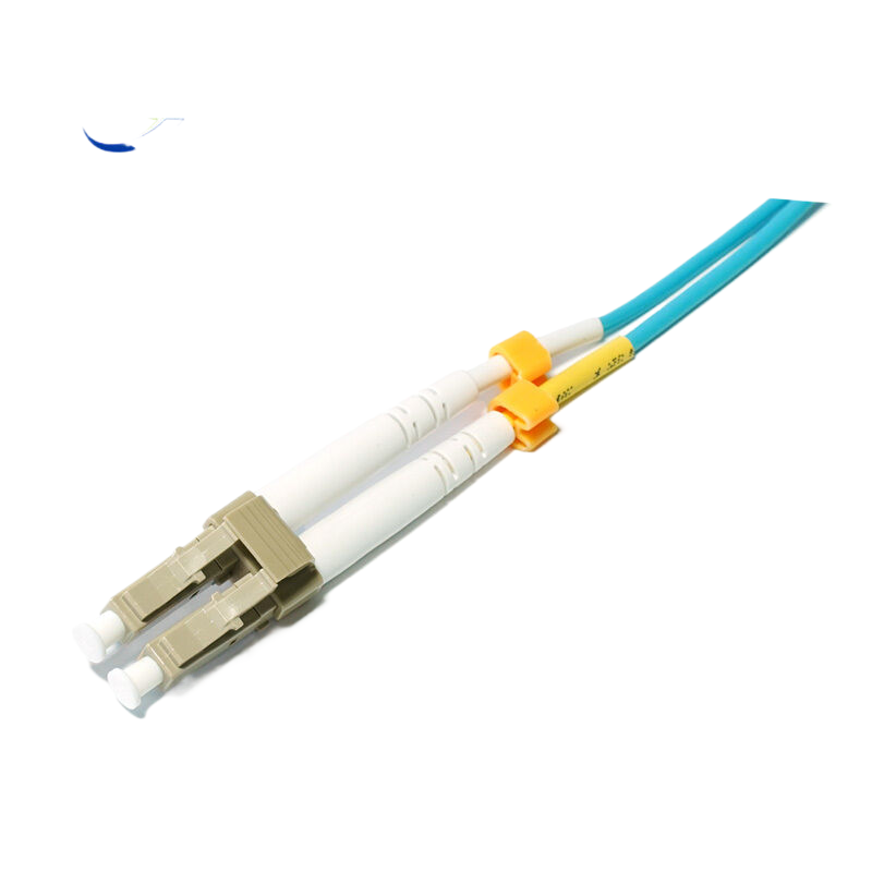 OM3 LC-FC UPC双工LSZH 3.0mm光纤跳线, 3m