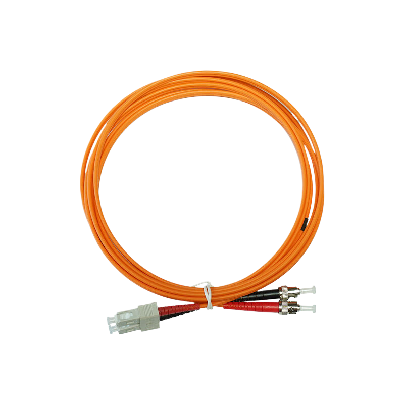 OM2 SC-ST UPC双工LSZH 3.0mm光纤跳线, 3m