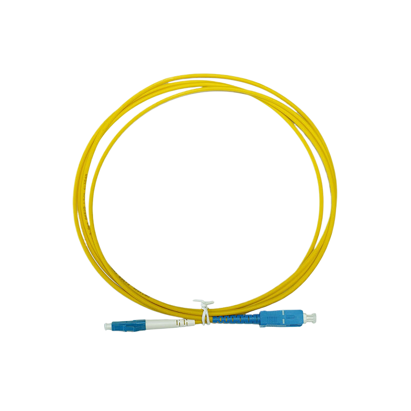 OS2 LC-SC UPC单工LSZH 3.0mm光纤跳线, 2m