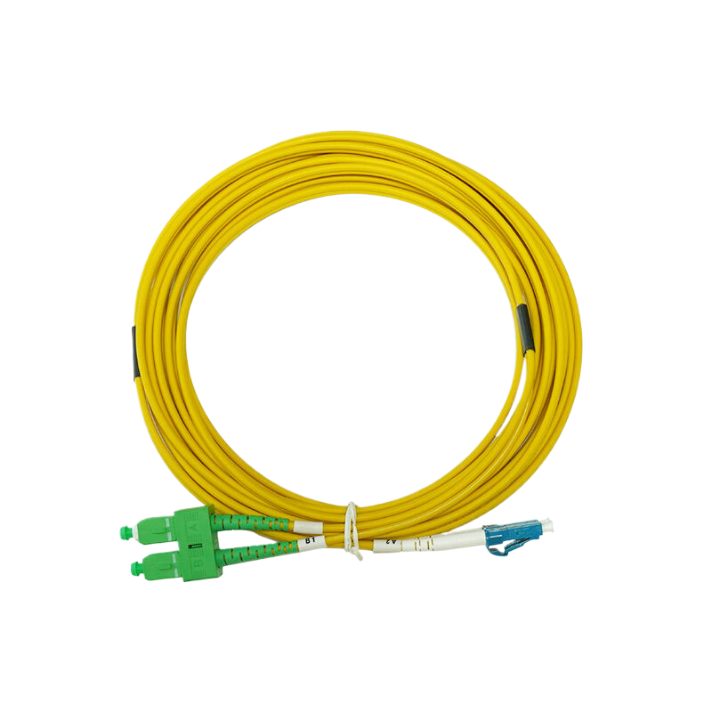 OS2 LC UPC-SC APC双工LSZH 3.0mm光纤跳线, 3m